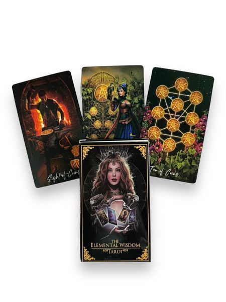 Таро - Мудрость Элементалей, уменьшенная (The Elemental Wisdom Tarot) (Elf) OP-E-413 фото