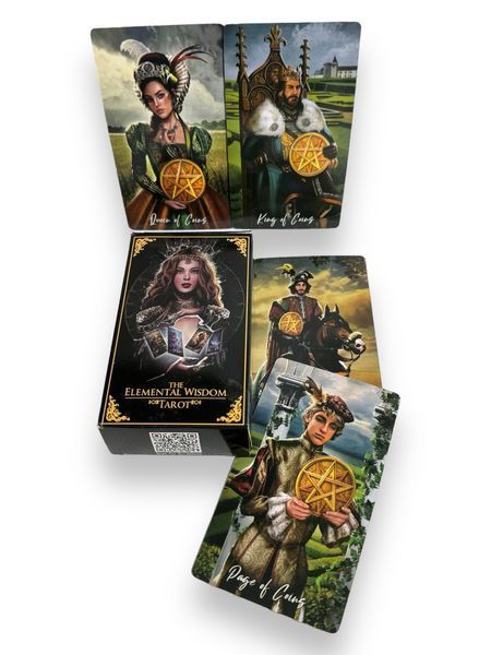 Таро - Мудрость Элементалей, уменьшенная (The Elemental Wisdom Tarot) (Elf) OP-E-413 фото