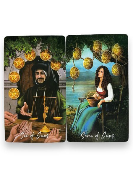 Таро - Мудрость Элементалей, уменьшенная (The Elemental Wisdom Tarot) (Elf) OP-E-413 фото
