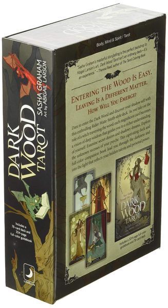 Подарочный набор таро - Темного Леса, Dark Wood Tarot, книга + карты (Elf) OP-E-243 фото