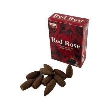 Red Rose BackFlow Cones (Красная Роза)(Darshan) конусы с обратным потоком ЗП-35883 фото