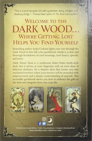 Подарочный набор таро - Темного Леса, Dark Wood Tarot, книга + карты (Elf) OP-E-243 фото