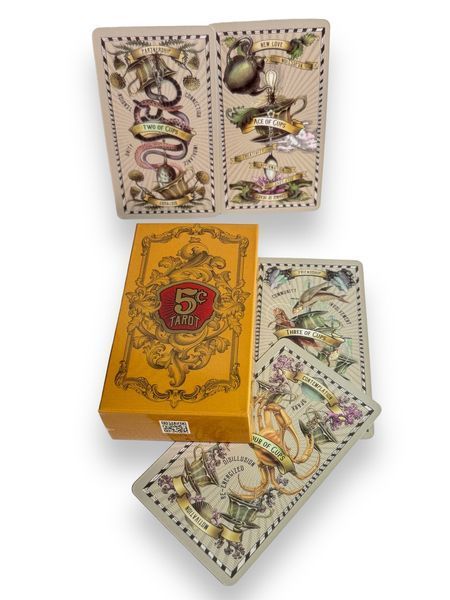 Таро - 5-ти центове, зменшена (The 5-cent tarot by Madam Clara) (Elf) OP-E-345 фото