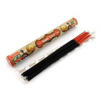 Пахощі Good Luck Esoteric Incense Sticks (Удача)(Tulasi)(6/уп) шестигранник ЗП-34380 фото