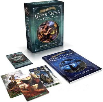 Подарунковий набір таро - Зеленої відьми, The Green Witch Tarot, книга + карти (Elf) OP-E-91 фото