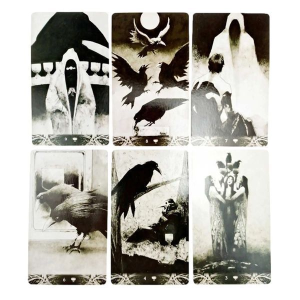 Таро - Ворон Смерти, уменьшенная (Murder of Crows Tarot) (Elf) OP-E-482 фото