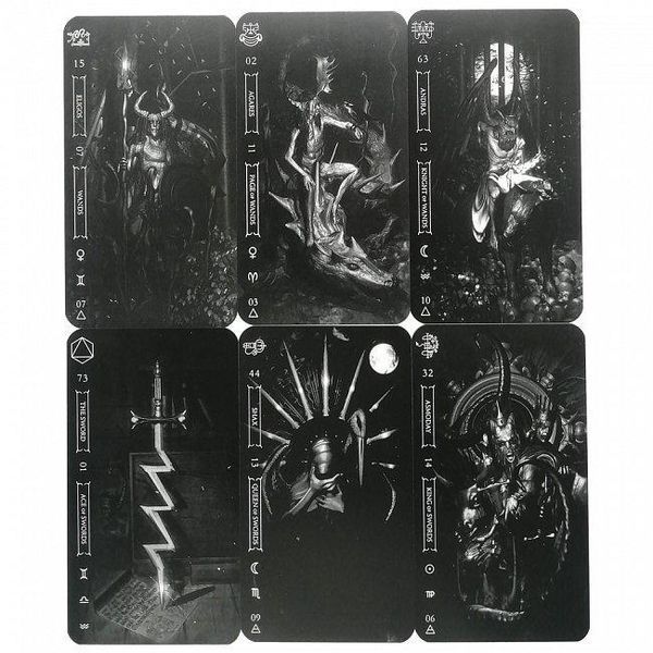 Карты Таро - Темное Таро Гоэтия (Goetia Tarot in Darkness) (Elf) OP-E-759 фото