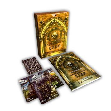 Подарунковий набір таро - Цвинтарне таро, книга + карти (Necropolis Tarot) (Elf) OP-E-304 фото