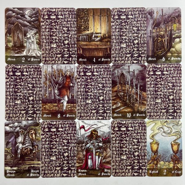 Набір таро Цвинтарне таро (Necropolis Tarot) OP-E-304 фото