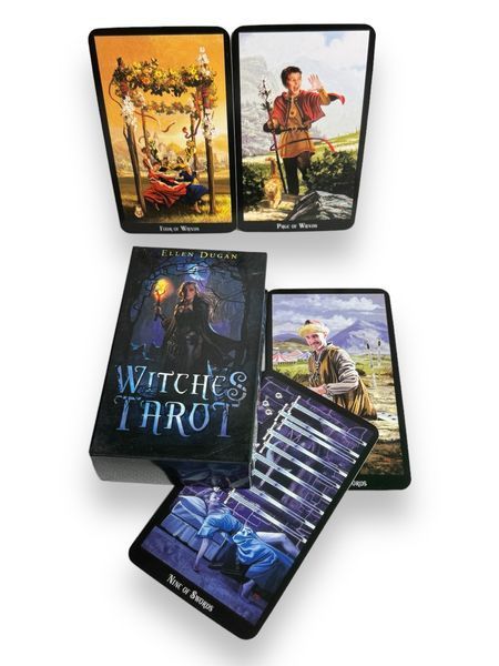 Таро - Колдовское Таро, уменьшенная (Witches Tarot) (Elf) OP-E-336 фото