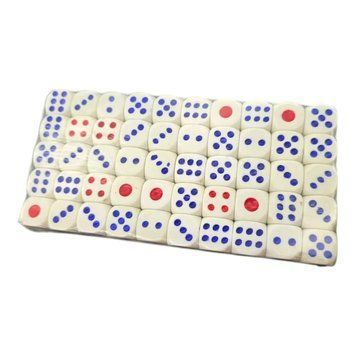Игральные кости 1,5 см, набор 100 шт "Игровая классика" ЗП-36195 фото