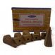 Sandalwood Backflow Cones (Сандал)(Satya) 10 конусов в упаковке ЗП-35033 фото 2