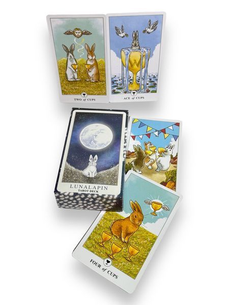 Таро - Лунного Кролика, уменьшенная (Lunalapin Tarot) (Elf) OP-E-343 фото